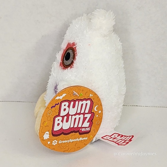 🎃 GERONIMO 👻 Groovy Ghost 2024 Halloween GroovySpookySeries 5" Bum Bumz Russ - Picture 2 of 9